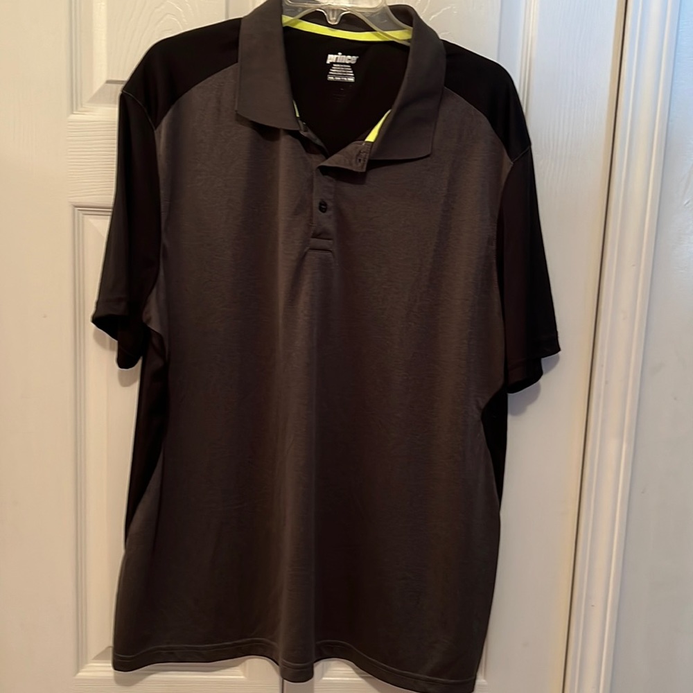PRINCE SHADES OF BLACK SHIRT SIZE XXL 100% POLYESTER NEW WITH OUT TAGS